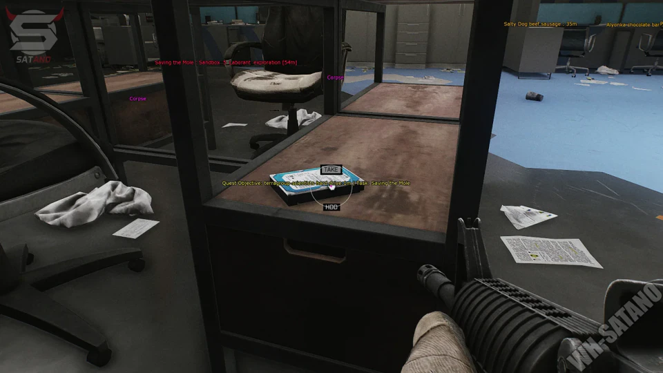 How to practice Tarkov cheats safely — Escape from Tarkov cheat gameplay screenshot