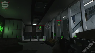 Escape from Tarkov loot radar highlighting high-value items containers and corpses with distance